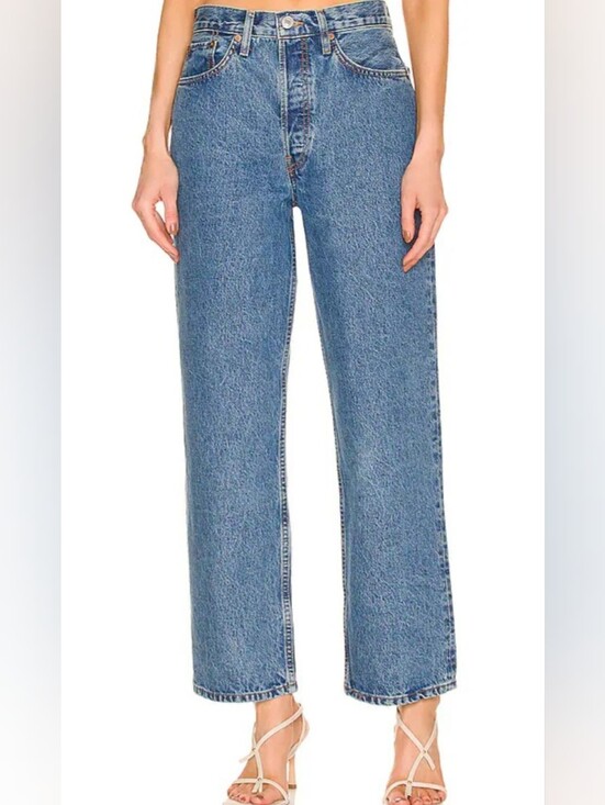 Re/Done Denim - Re/Done 90s Crop Low Slung Jeans Women's Size 31